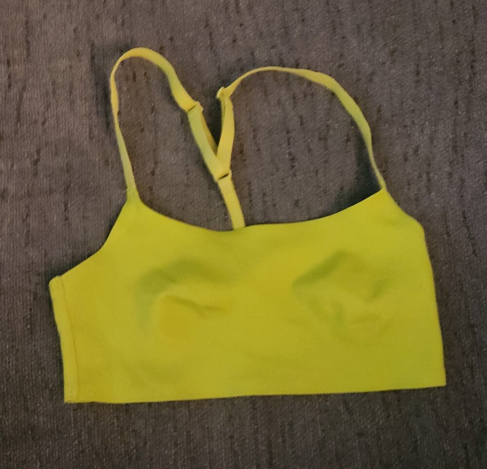 NWT. Women's Auden Unlined Racerback Bralette. Green. XS